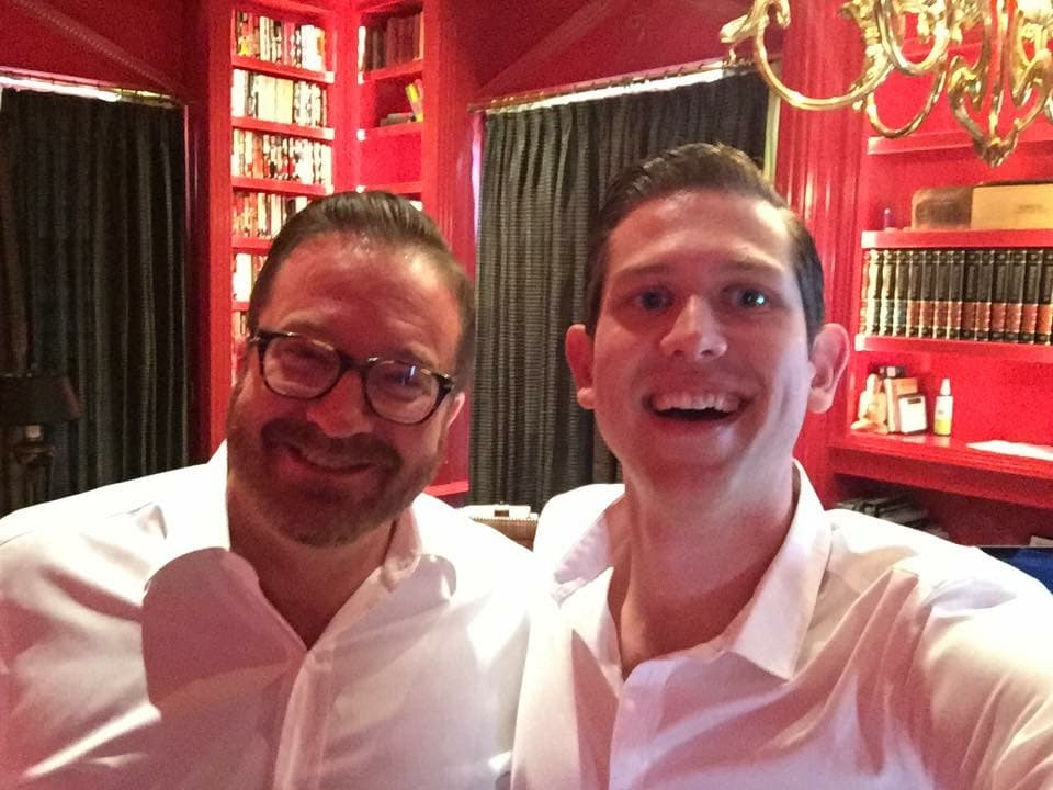 Spencer Hoffmann con Frank Kern